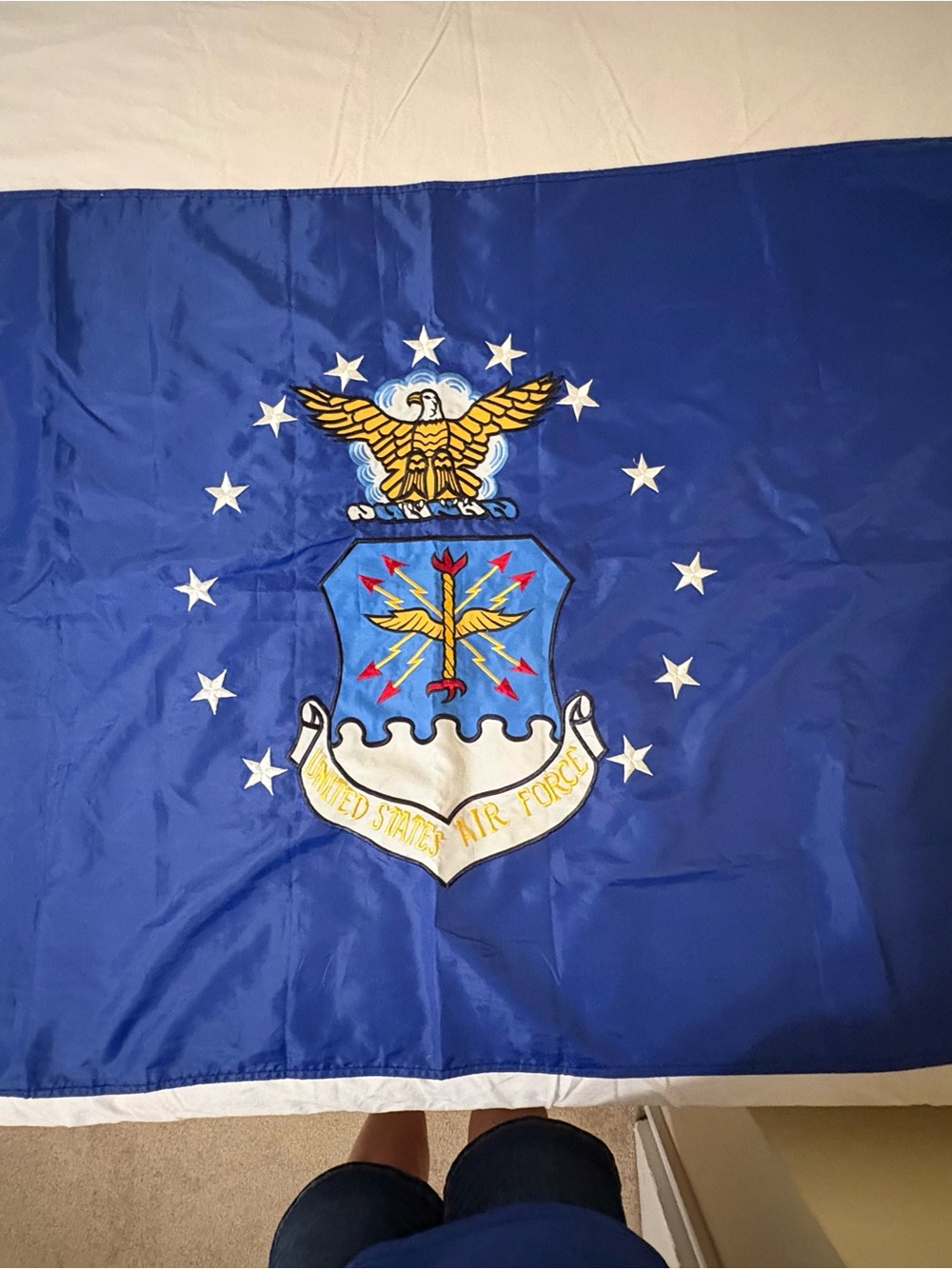 Air Force Emblem Flag